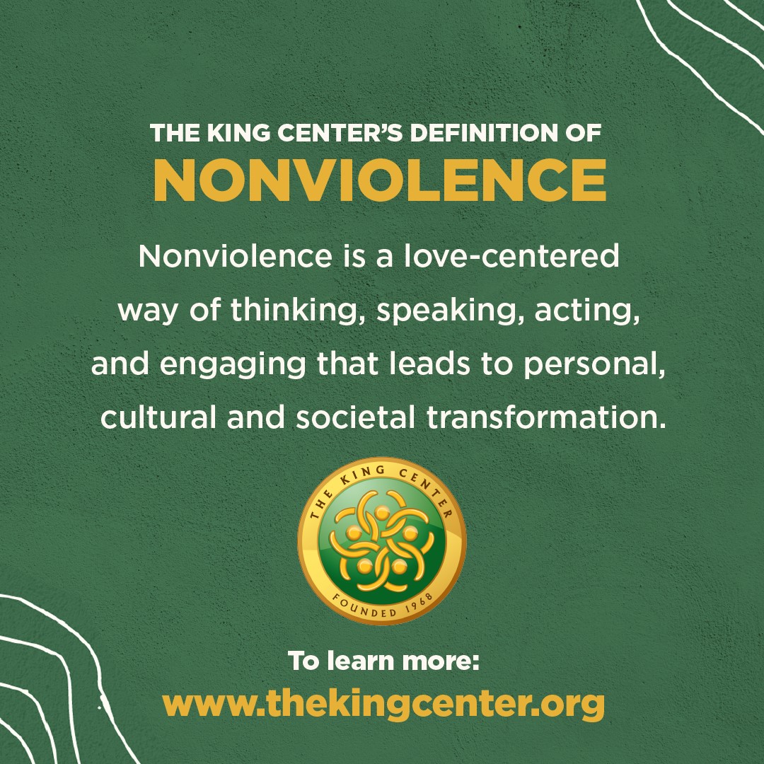 Today, as violence plagues our #Worldhouse, take a moment to redefine nonviolence in your life. #ItStartsWithMe