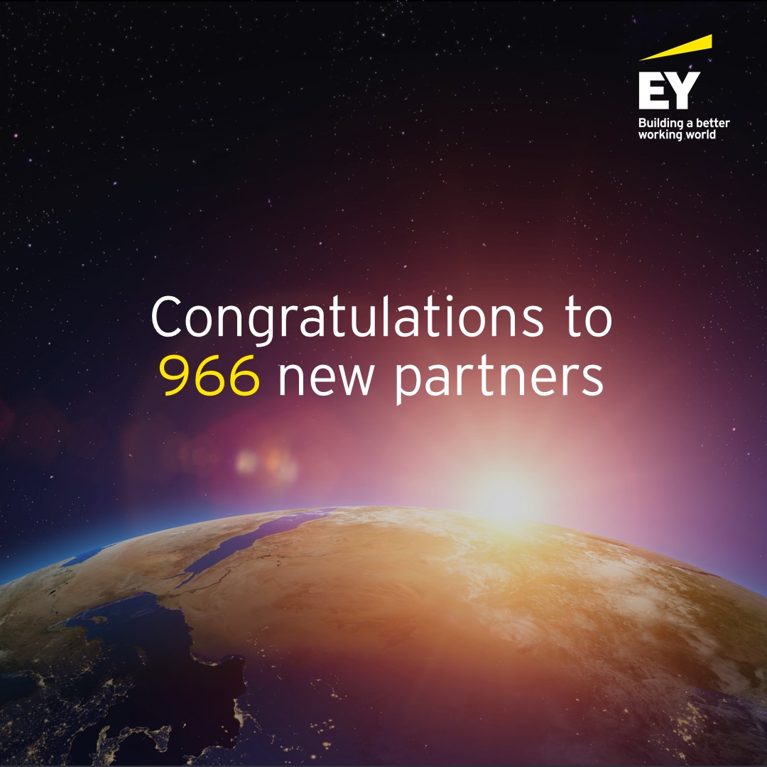 Congratulations to all 966 people who have just been promoted to partner, 1,157 to executive director and 93 to director. Thank you for everything you do, building a #BetterWorkingWorld for our clients and our teams.