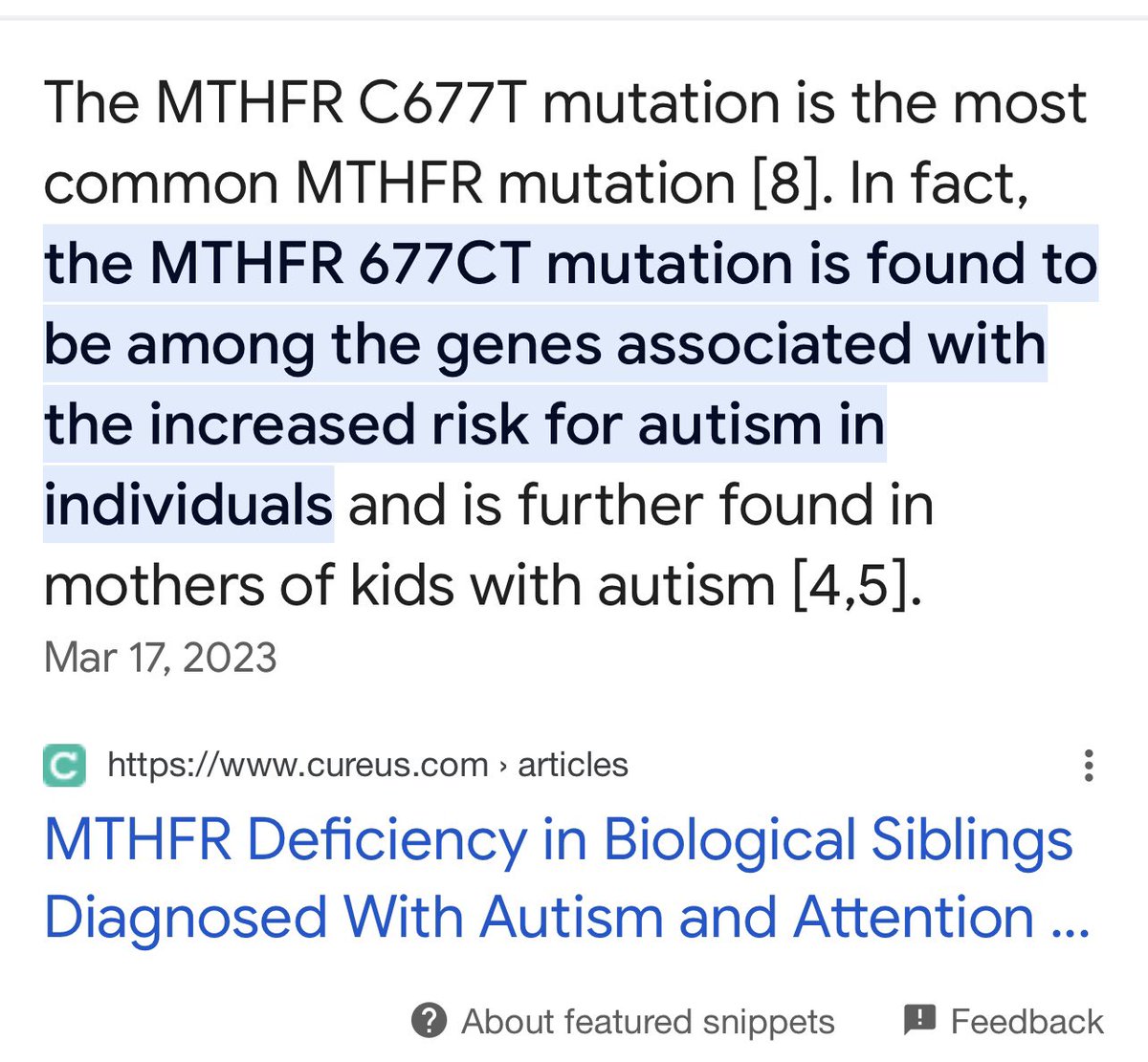 @MsAmitripped @stkirsch Citation #3 
Having a MTHFR gene mutation means the body has trouble detoxifying/eliminating toxins.