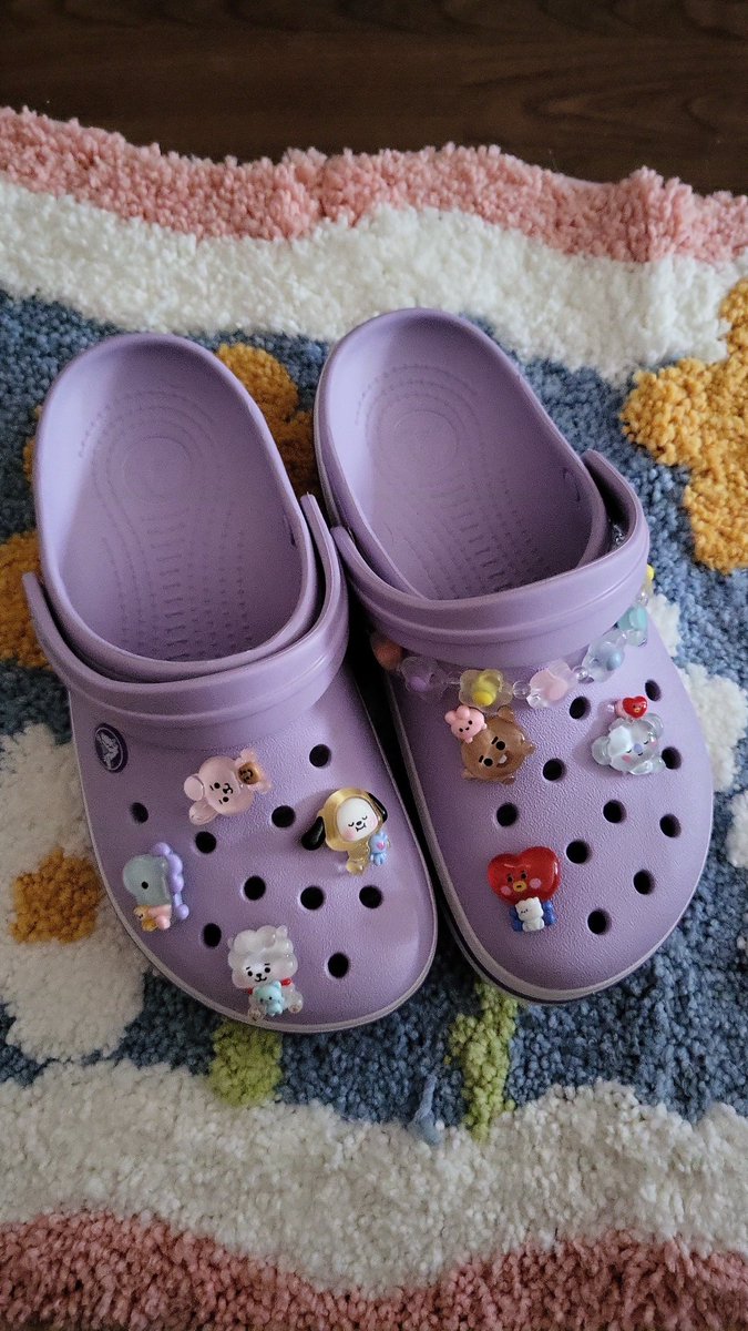 My New purple Crocs😍🪻 and my APOBANGPO Nike shoes are coming this month💜🪻 let's be purple