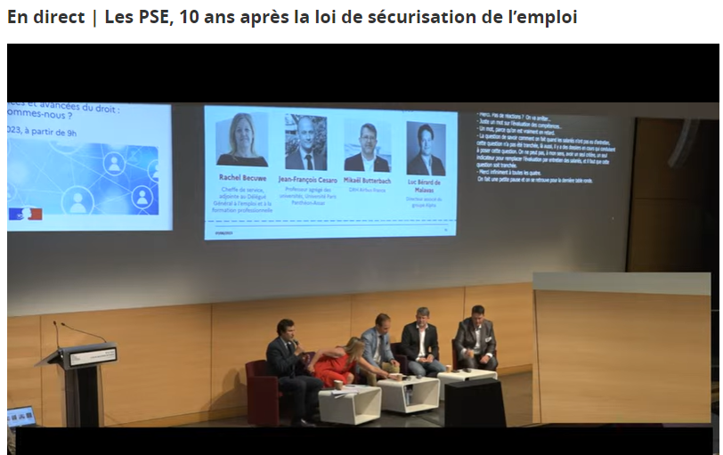 GroupeAlpha's tweet photo. #Colloque #DGEFP
"GEPC ou GEPP avec congé de mobilité : là, on a le pire ou le meilleur ! On est sur quelque chose de positif quand on y voit la notion d’anticipation. 
Pour tous ces dispositifs, APLD, APC, RCC, il faut penser aux salariés qui restent." Luc @berarddemalavas https://t.co/zVu76Lh42G
