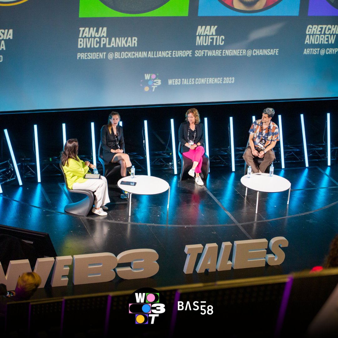 AliceinBlckchns's tweet photo. We've explored the latest trends in NFTs across art, media, gaming, and various other industries with @rusgarian, @gretchenandrew, @TanjaBivic, @MakMuftic!
#nft #web3tales #aliceinblockchains #innovationwithimpact https://t.co/aCRoIDbHLt