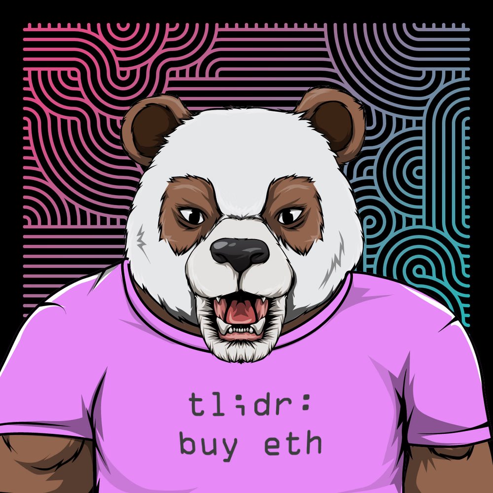 EIPandas's tweet image. #SaveThePandas by #LeavingLido

EIPanda #833 will be burned in 24 hours if we don&apos;t get a volunteer to withdraw 0.5 stETH from Lido at:
stake.lido.fi/withdrawals

The first person to withdraw 0.5 stETH and post the tx below will be sent the panda!

#ultrasoundpandas 🦇🔊🐼🔥