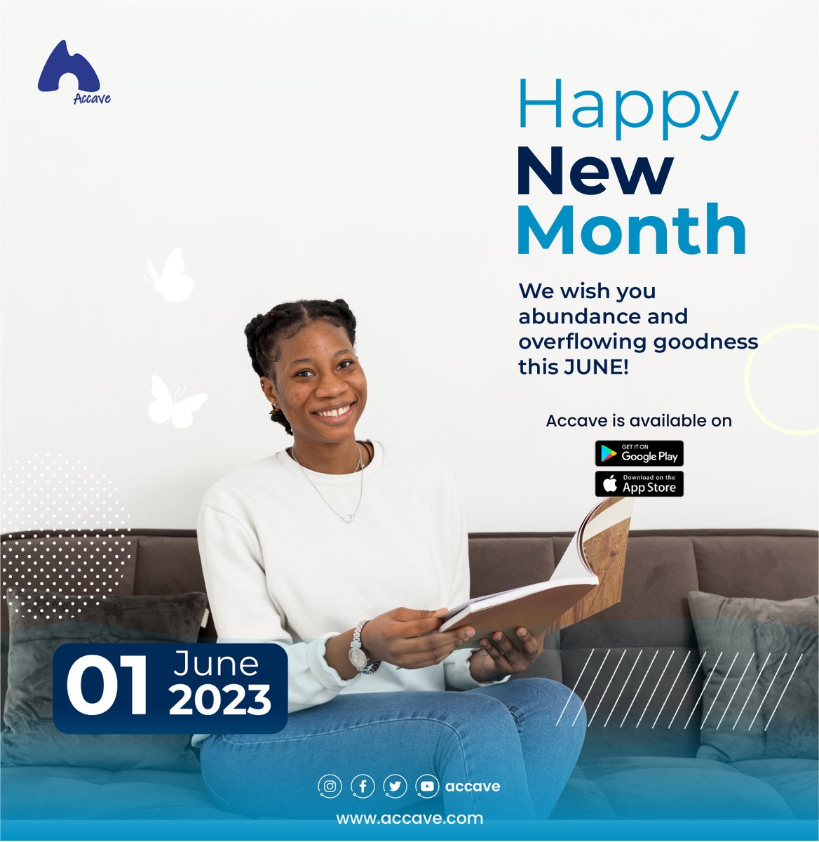 AccaveApp's tweet photo. It’s a new month and we wish you good health, more wealth, and prosperity.
🔗 Download @Accaveapp from Google Play Store today! and start learning. https://t.co/7X7lyeKTXA
#Learningisfun
#Edtech
#education
#learningwithaccave
#accaveapp https://t.co/U6f4xPjT7D