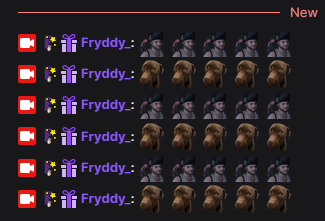 2 NEW SUB EMOTES TODAY 🚨

introducinggggg.....

PIRATE FRYDDY 🏴‍☠️
&amp;
BELLA 🐾

All subs should have access to these on any channel starting now but you should totally come show them off when I'm LIVE on #Twitch later tonight - see y'all there!😉

🔗 in 🧵⬇️

#SmallStreamersConnect