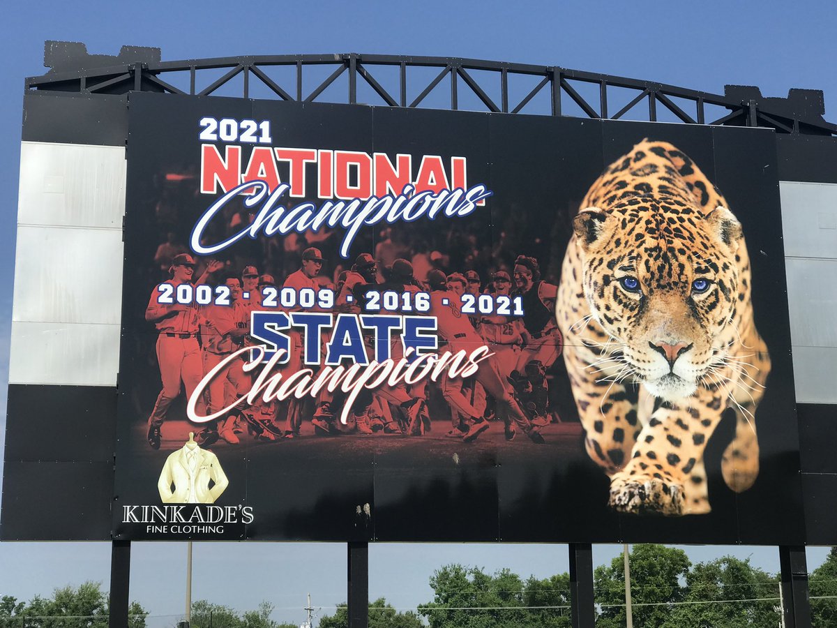 UrchinBaseball's tweet photo. East Union Urchin Baseball wants to thank Madison Central Jaguar coaches and staff for allowing us the use of their field for practice this week during the State Championship playoffs. @Jaguar_Baseball https://t.co/tvM7JJdBfL