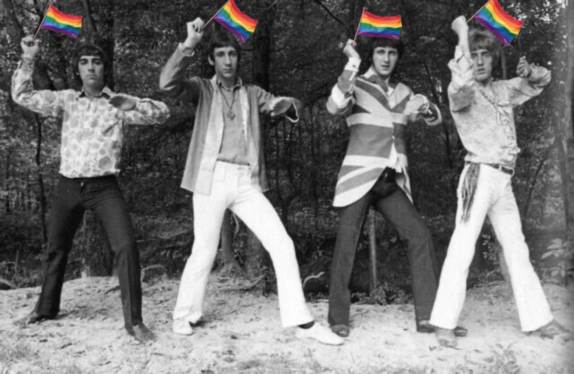 Happy pride month from me and The Who!