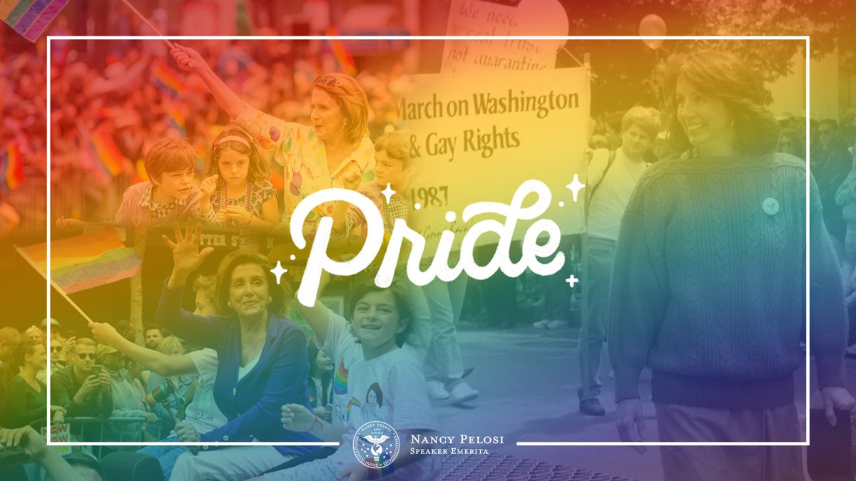 #PrideMonth is a celebration of the beauty and vibrancy of our Nation's LGBTQ+ community.

As LGBTQ+ Americans proudly march through the streets this month, we are reminded of the incalculable contributions that they have made to our country.