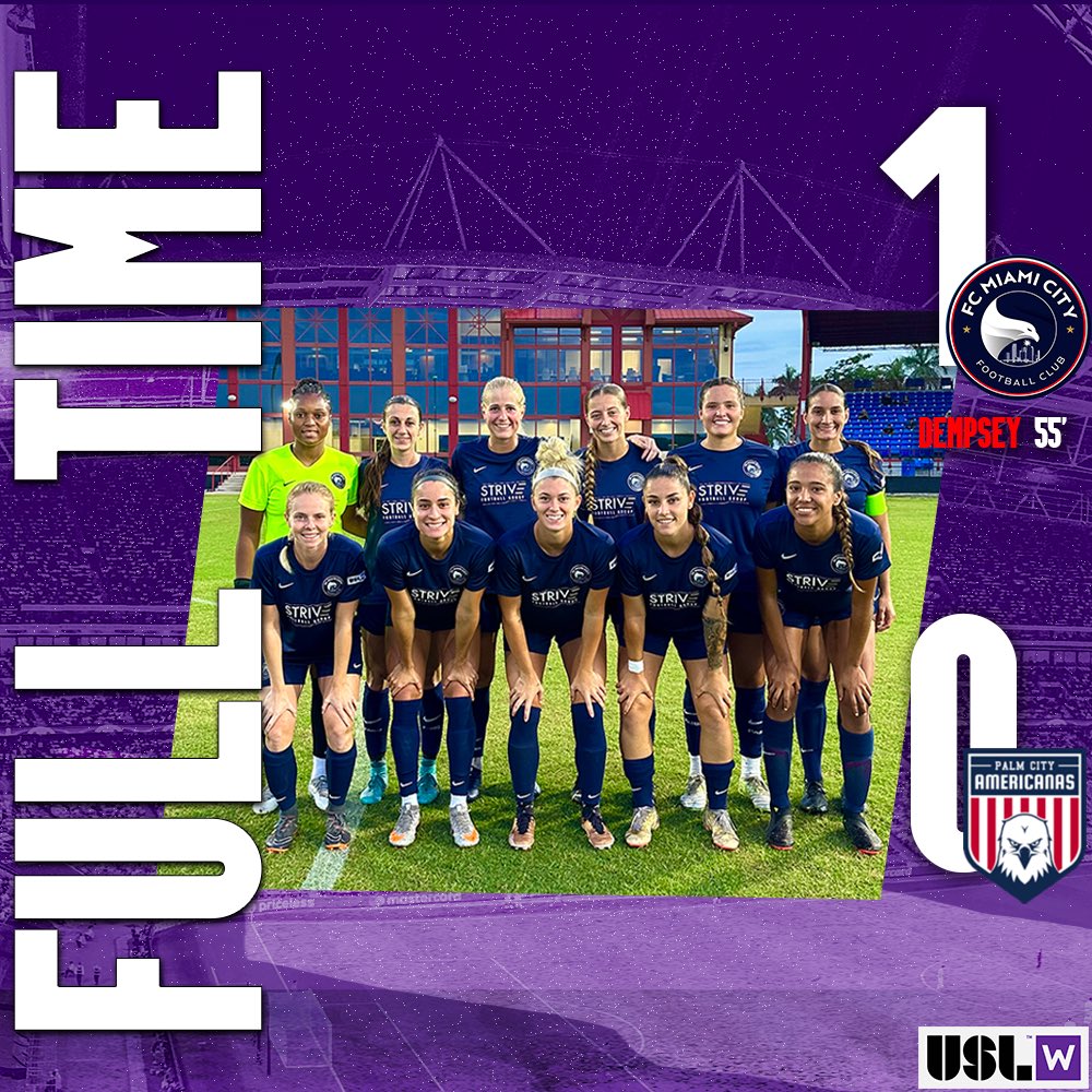 VICTORY! A small score, but a beautiful determination from our players in the 2nd half. The battle continues next week. Well done ladies 🔥⚡️

#FCM #FCMvPCA #ForTheW #USLW