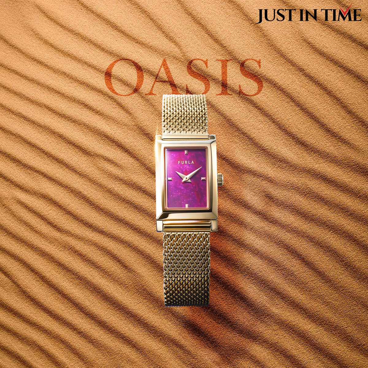 A piece of beauty in the middle of the desert 🌵

Watch displayed: Furla Watch WW00034001L3
.
.
.
#JustInTime #JustInTimeWatches #Furla #FurlaWatches #WristWatch #WatchesForWomen #WatchCollector #LuxuryWatches #WatchAddict #WatchLover #WatchStore #WomensFashion #WatchFam