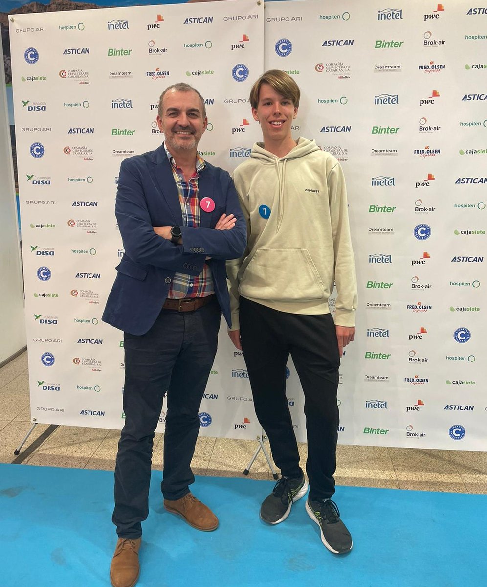 GrupoInetel's tweet photo. Nuestro grupo, conformado por Contactel e Inerza, participa, un año más, en #CanariasMasterclass.
Ayer arrancó esta nueva edición con la presentación del programa en #Tenerife, que sirvió para que estudiantes y mentores se conocieran. https://t.co/DYeIETwFxE