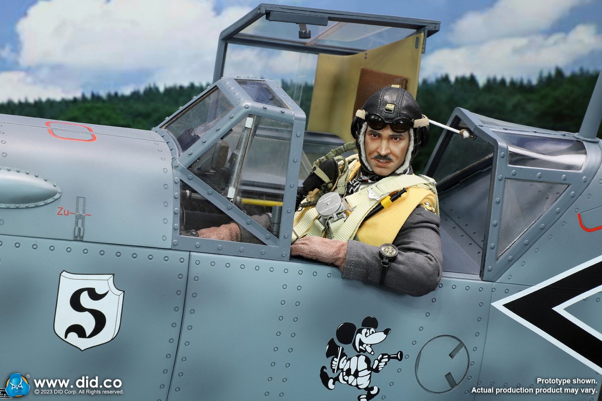 1/6 DID社　WW2ドイツ空軍　メッサーシュミットBf109 コックピット 1/6 DID社 WW2ドイツ空軍 メッサーシュミットBf109 コックピット