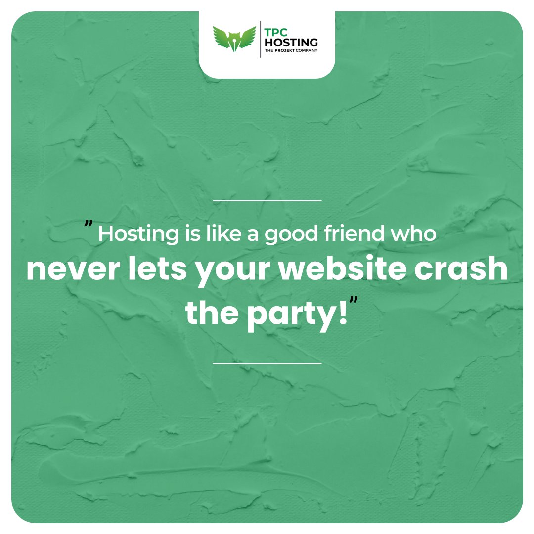 The_Projekt_Co's tweet image. Experience the power of reliable hosting with TPC Hosting. Fast, secure, and scalable solutions tailored to your business needs. Focus on growth while we take care of your online presence. 

#TPCHosting #ReliableHosting #BusinessGrowth