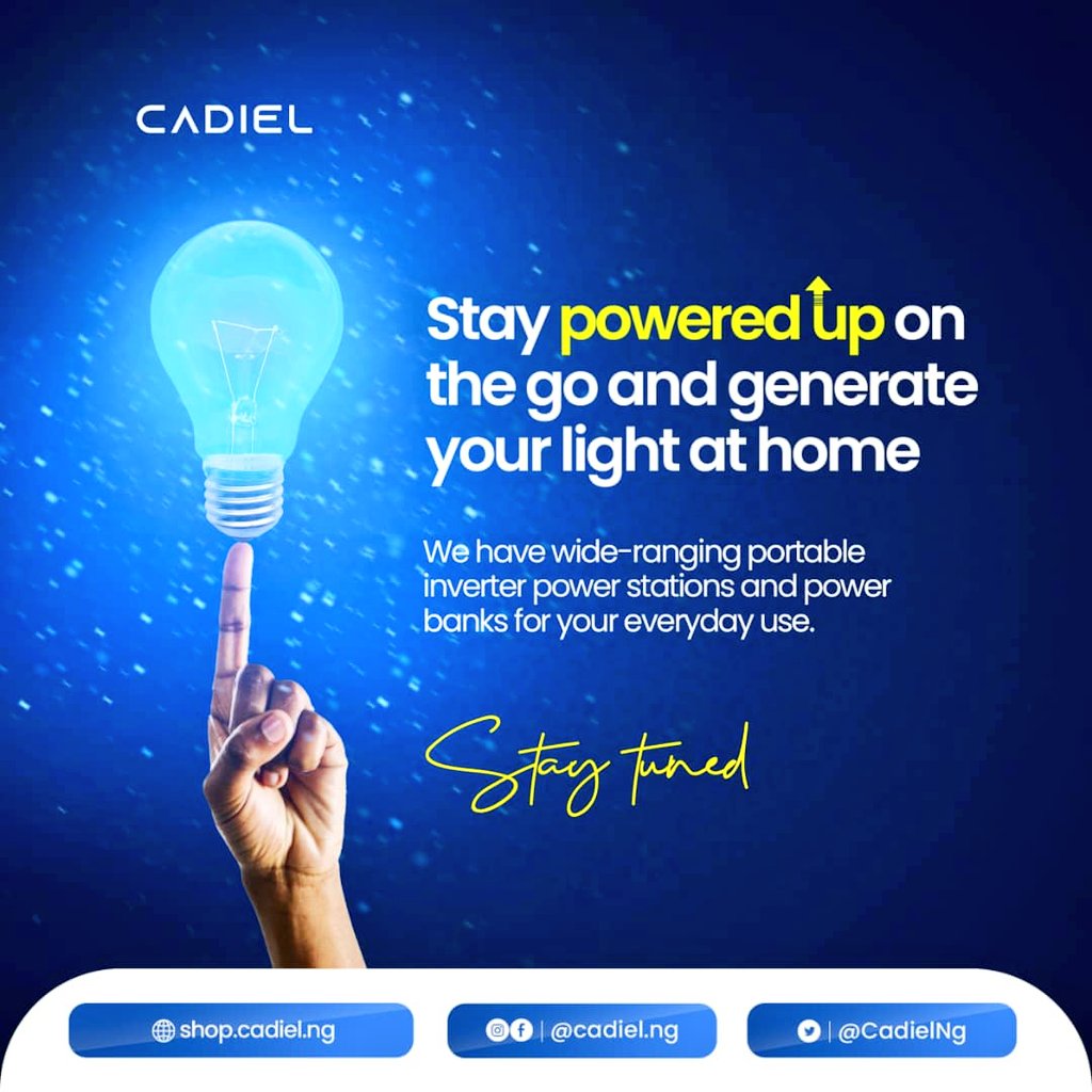 We know you are fed up with unreliable products and stores. Cadiel promises you a shopping journey with peace of mind and guaranteed satisfaction. 
Stay tuned...

#CADIEL #Retail #happynewmonth