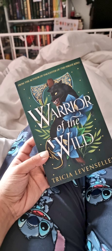 a_readers_alley's tweet photo. That's how I start my June: sick in bed, but atleast with a good book 😌 #WarriorOfTheWild @TriciaLevensell https://t.co/raLhllMs3h