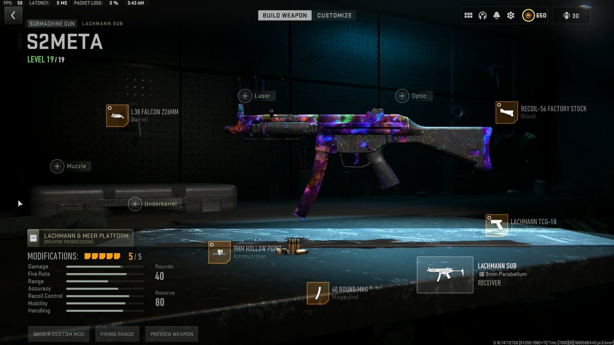 KingProdigy's tweet image. Updated Cronen / MP5 After Update 

(tunings below)
#warzone #warzoneranked