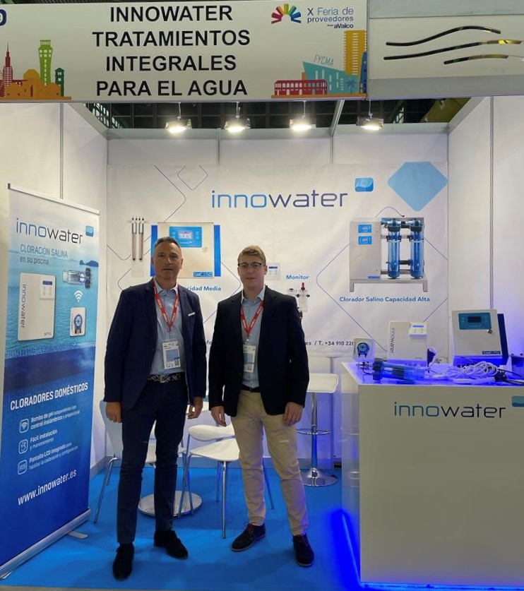 innowaterSL's tweet photo. 📣📣 Estamos en la X Feria de proveedores y socios de @grupoavalco que se celebra en Málaga 👏👏 Os esperamos!!
#Grupoavalco #avalco #Málaga #Innowater #cloracionsalina #piscinas https://t.co/pVbA9iOd3d