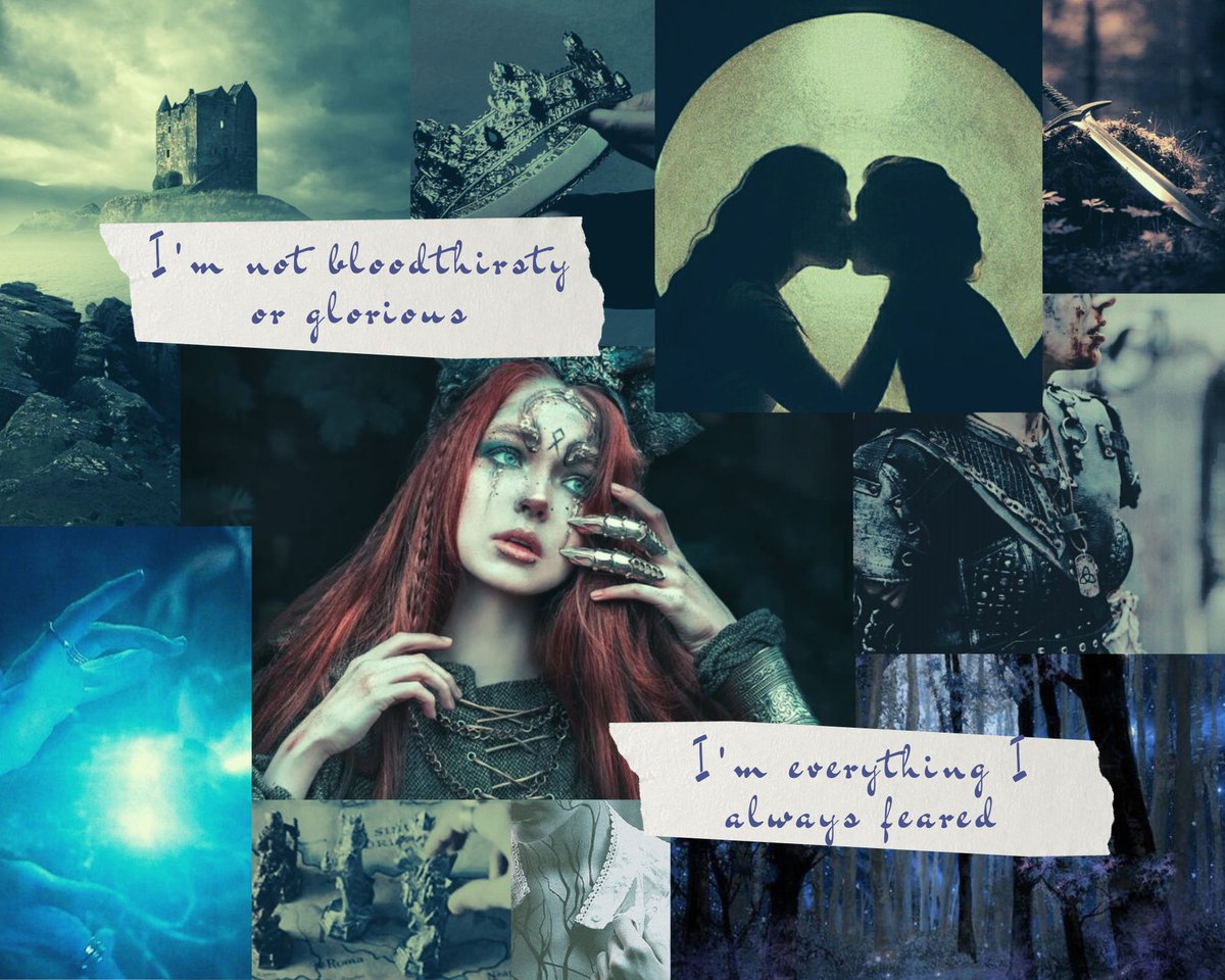 nic is drafting sapphic romantasy (38K/95K) 💗💜💙 tweet media