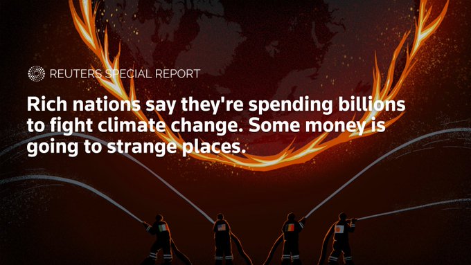 A pledge to fight climate change is sending money to strange places