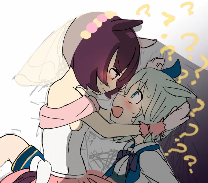 しびれ切らし #ニシノフラワー #セイウンスカイ #ウマ娘 #ウマ娘プリティーダービー