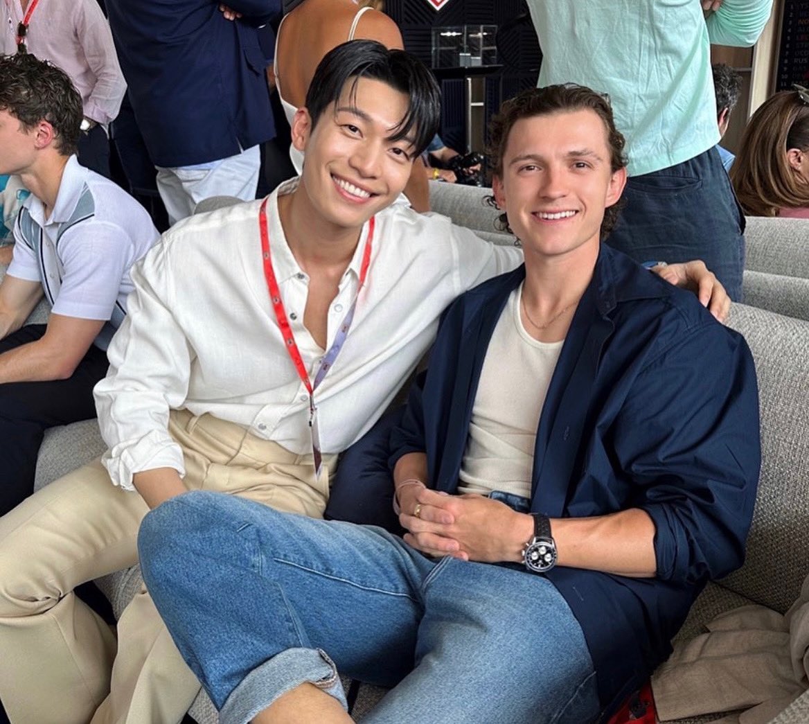 Met this wonderful korean actor Wi Ha Joon!