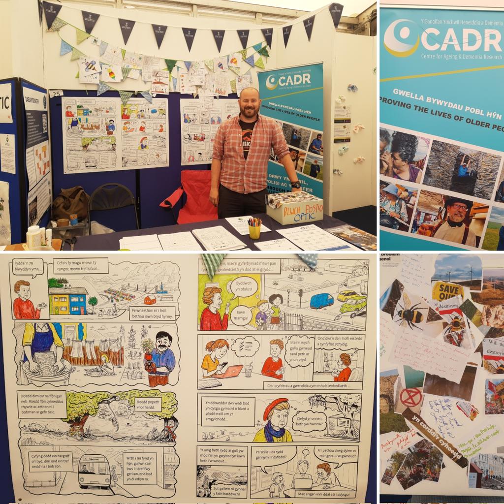 Bore da Urdd Eisteddfod! Come and see us at the @opticswansea stand in the Gwyddonle tent for comics, collage and colouring with @gethinrthomas @CadrProgramme @_auralab @swanseauni