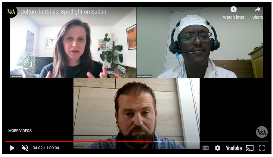 🚨 In case you missed it 🚨

Catch up with a recording of last week's event, in partnership with <a href="/heritage4peace/">Heritage for Peace</a>

🇸🇩 Culture in Crisis: Spotlight on Sudan 🇸🇩

Click here to learn more and watch the video 👇
email-vam.org.uk/7H4P-37Z6-FBFE…