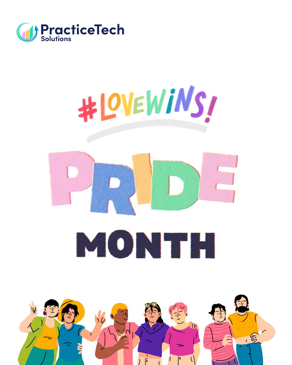 practice_tech's tweet photo. Happy Pride Month 2023! 🏳️🌈
We believe in the power of diversity and inclusivity 🌈💙💜💚💛🧡
Let's paint a better future together!
#PrideMonth #LoveWins #PracticeTechSolutions #Healthcare https://t.co/ocpBhiCCby
