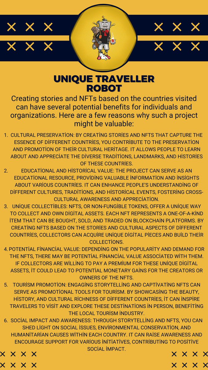 Unique Traveller Robot tweet media