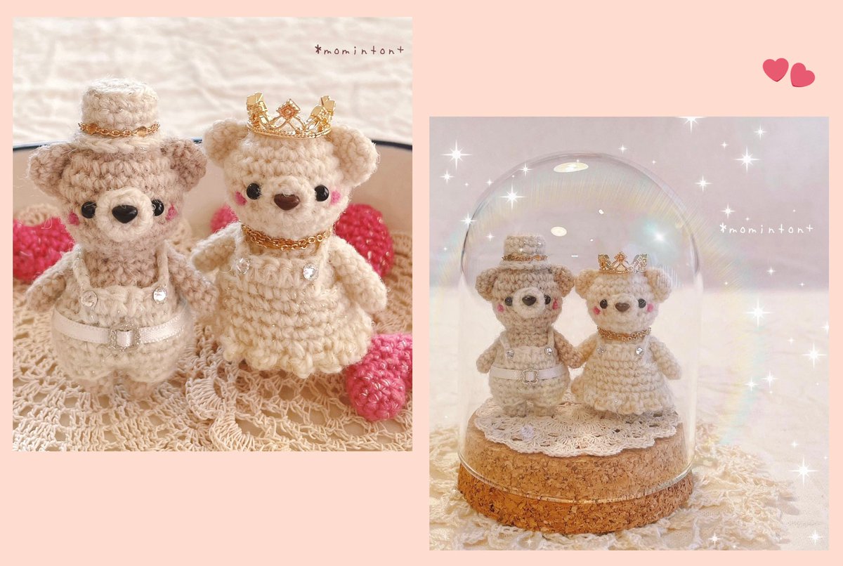 mn___3014's tweet photo. ジューンブライドテディベア🧸💍 https://t.co/9jgr0hJrhf