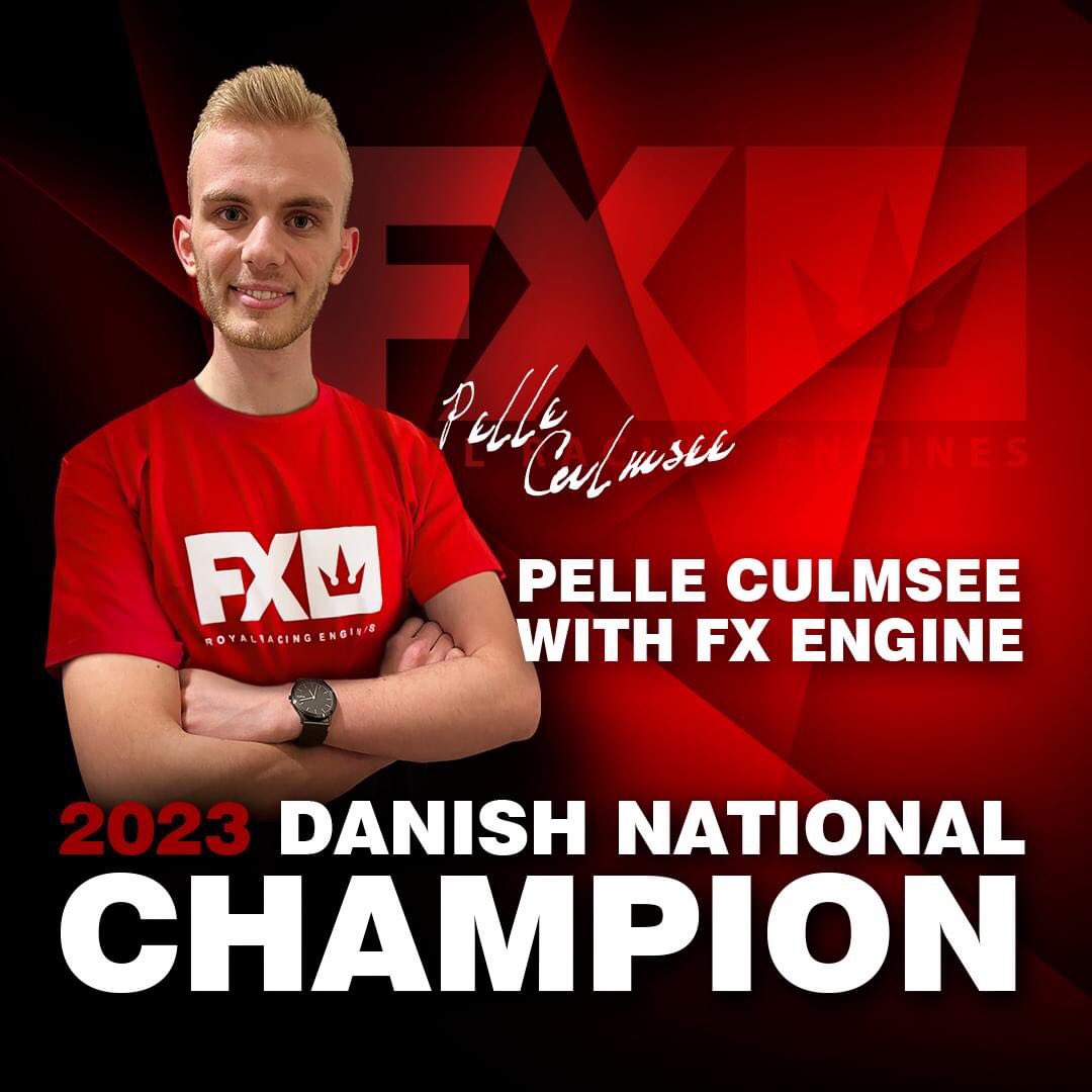 Congratulations to Pelle Culmsee with FX K303L for becoming 2023 Danish National Champion.

#FXengine #RCcar #RCcars