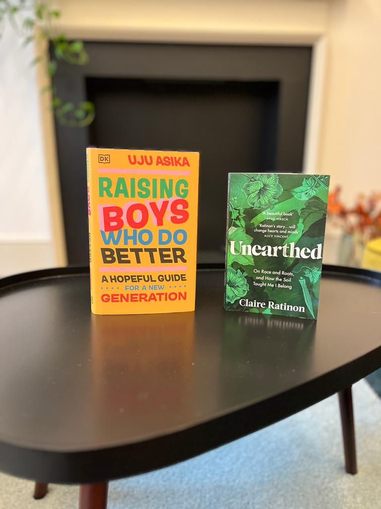 Two powerful books publishing today, by two incredibly wise women. So proud we get to work with writers making such a difference with their work.

Raising Boys Who Do Better by @BabesaboutTown 
 
Unearthed: On Race and Roots and How the Soil Taught me I belong by @claireratinon