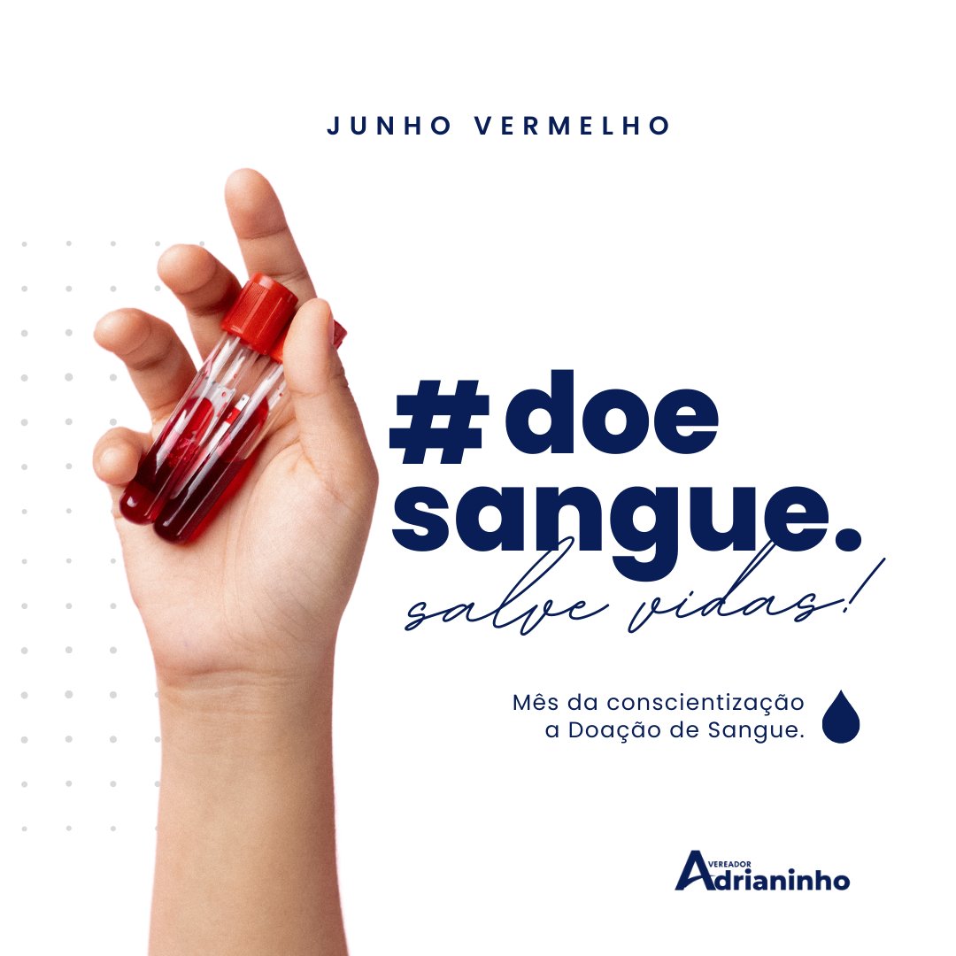 AdrianinhoFlor's tweet photo. O HEMOSC precisa da nossa ajuda!
Dedicamos o mês de junho para concientização deste ato tão importante.
Seu sangue pode salvar vidas! 
Convide seus amigos! Às vezes, a única coisa que falta para uma boa ação é um convite.

#vereadoradrianinho #ingleses #Democracia #Política https://t.co/EQXmsiOLVu