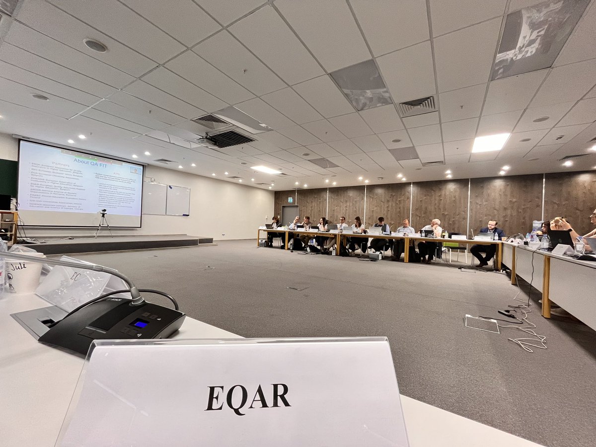 melindapsy's tweet photo. Sharing outcomes of the IMINQA Peer Learning Activity &amp; the research my colleague @BTodorovski and I carried out on cross-border QA &amp; the QA of TNE. Excellent discussions in the meeting of the Thematic Peer Group C on QA and points to take forward. https://t.co/8hiCH1kyo6 https://t.co/8xGCJTqaIa
