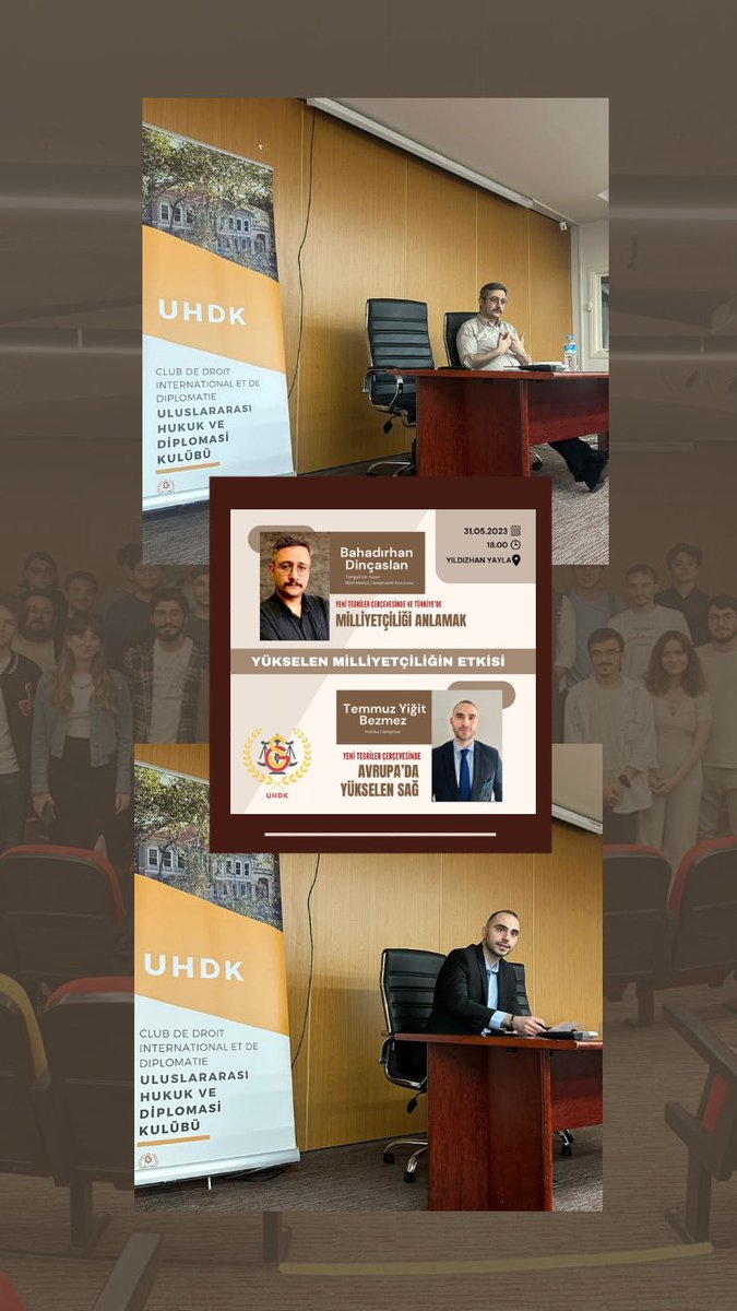 uhdk's tweet photo. Başta değerli konuşmacılarımız Bahadır Dinçaslan (@bdincaslan1) ve Temmuz Yiğit Bezmez’e (@temmuzbezmez), sonrasında etkinliğimize katılan tüm dinleyicilerimize teşekkür ediyoruz! 💐 https://t.co/GRrycgTk4l