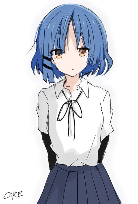 制服リョウ先輩  #ぼっち・ざ・ろっく!  #落書き 