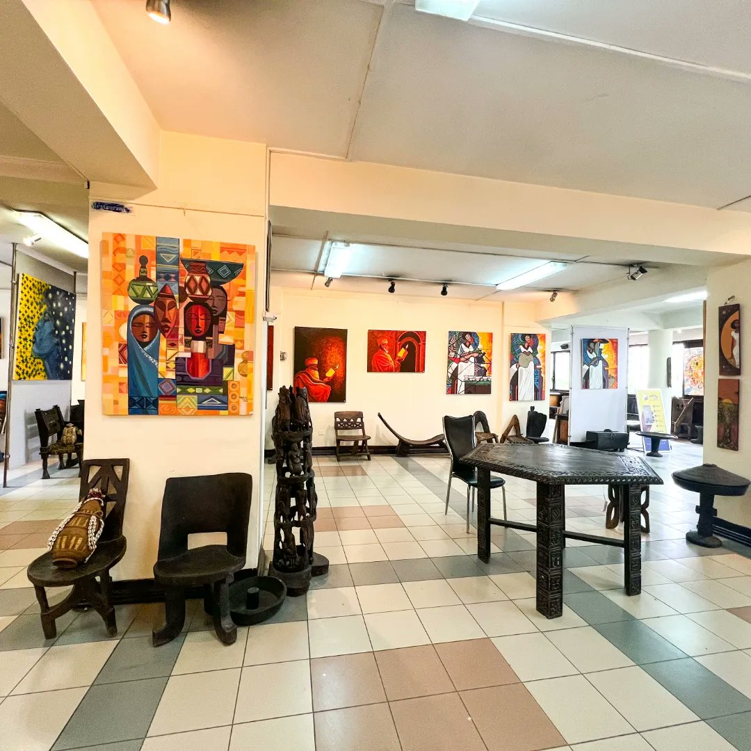 DiscoverAddis's tweet photo. Visit "Makush Art Gallery &amp; Italian Restaurant " and immerse yourself in a world of color and creativity. Discover unique pieces from talented artists, spread joy and happiness by taking home your favorites!”
.
The vibrant hub of Africa 
አፍሪቃዊቷ_መልኀቅ
#discoveraddisababa https://t.co/2MyHFk5ATv