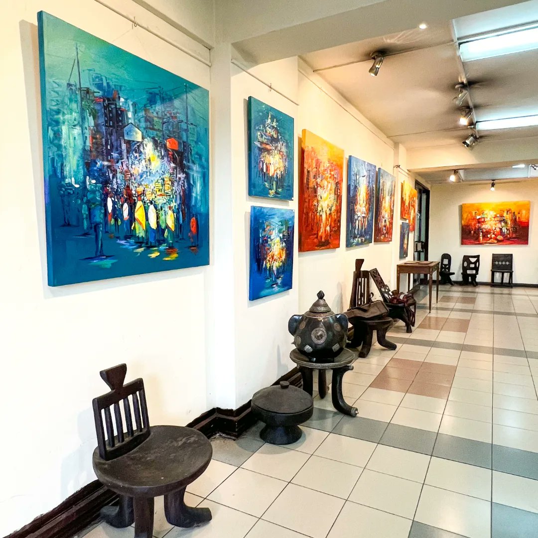 DiscoverAddis's tweet photo. Visit "Makush Art Gallery &amp; Italian Restaurant " and immerse yourself in a world of color and creativity. Discover unique pieces from talented artists, spread joy and happiness by taking home your favorites!”
.
The vibrant hub of Africa 
አፍሪቃዊቷ_መልኀቅ
#discoveraddisababa https://t.co/2MyHFk5ATv
