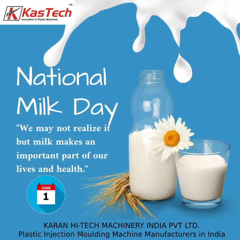 mouldingDelhi's tweet photo. KARAN HI-TECH MACHINERY INDIA PVT LTD.
Plastic Injection Moulding Machine Manufacturers in India
contact us now :- 7217737797
June 1 was chosen as the date because many countries were already celebrating a milk day during that time of year.
#injectionmolding #mouldingmachine https://t.co/ZqoFmz6iGJ