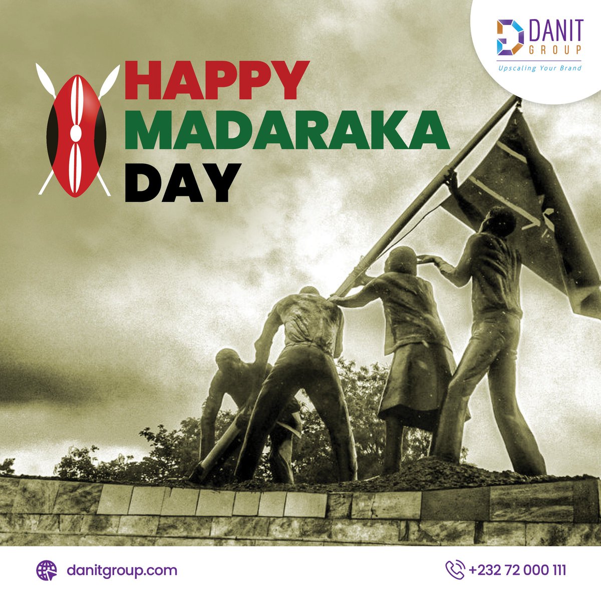 Madaraka Day reminds us of our journey towards freedom.

Happy Madaraka Day.

#MadarakaDay 
#FreedomDayCelebration 
#buildingyourbrand