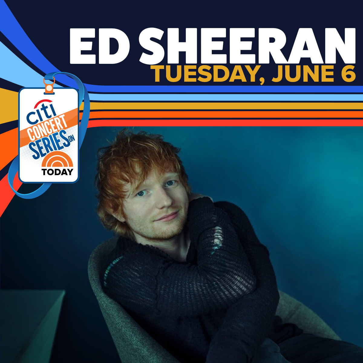 Ed's playing a @TODAYshow summer concert in New York on 6th June ☀️ #CitiConcertSeries

Details: today.com/edsheeranconce…