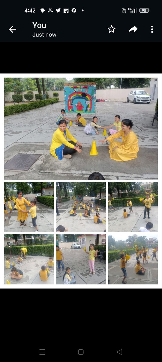 Summer camp Day 3:
Students had a great fun during their games period <a href="/JyotiBh28005578/">Jyoti Bhardwaj</a>  <a href="/KajalSh97224712/">Kajal Sharma</a>  <a href="/pkdhillon08/">ParamjeetKaurDhillon</a>  <a href="/imjadeja/">Ravindrasinh jadeja</a> <a href="/KnpsIndia/">KNPS Phagwara India</a>