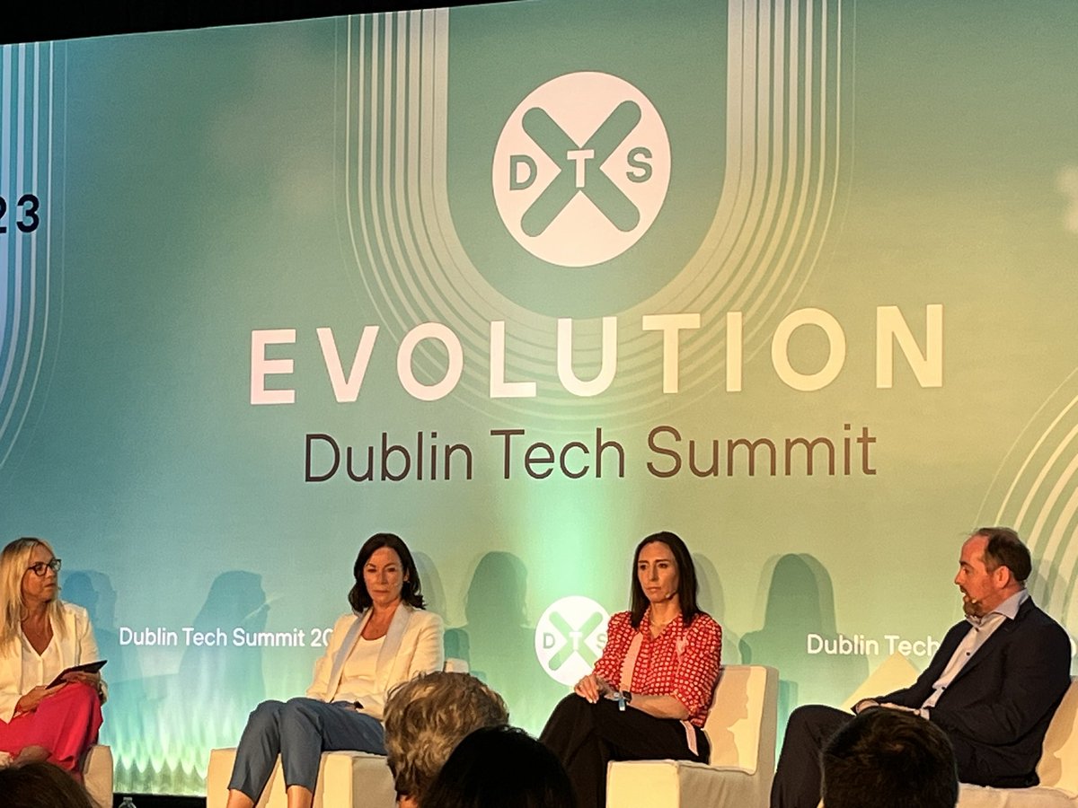 john_mcgann's tweet photo. #DTS23 delivering an incredibly broad and compelling agenda - futuristic and far reaching but also practical and real world. The ‘progress in health’ panel highlights challenges of integrating advanced tech into legacy systems.  5 minutes ago I was told ‘immortality is nigh’ … https://t.co/uLLhaq4IX0