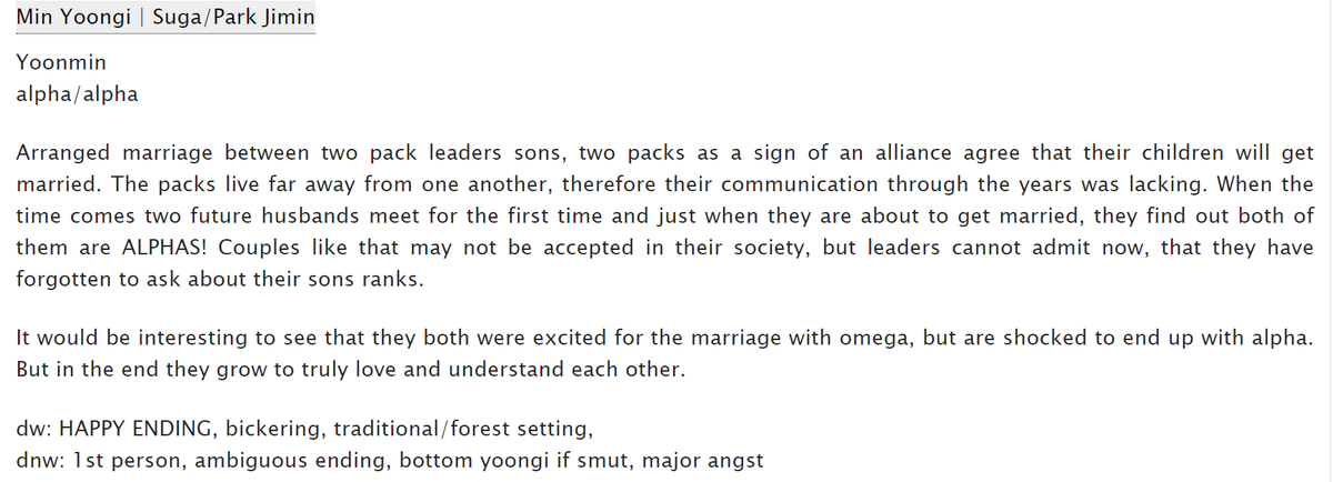 Domissiak's tweet photo. Hi! I'm looking for a person who claimed this yoonmin alpha/alpha prompt for @btsabofest As the fest is now cancelled I would like to use this prompt for a different fest or commission. I want to find the claimant and ask if they are going to use the prompt! https://t.co/MdnmRF5yGY