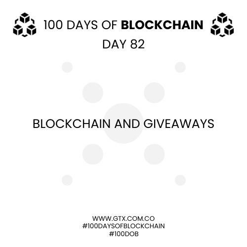 assetradotxyz's tweet image. &quot;100 Days of Blockchain&quot;

Day 82: Blockchain and Giveaways

#100dob #100daysofblockchain #blockchain #blockchaintechnology #technology #Giveaway #SolanaGiveaway #GiveawayAlert
