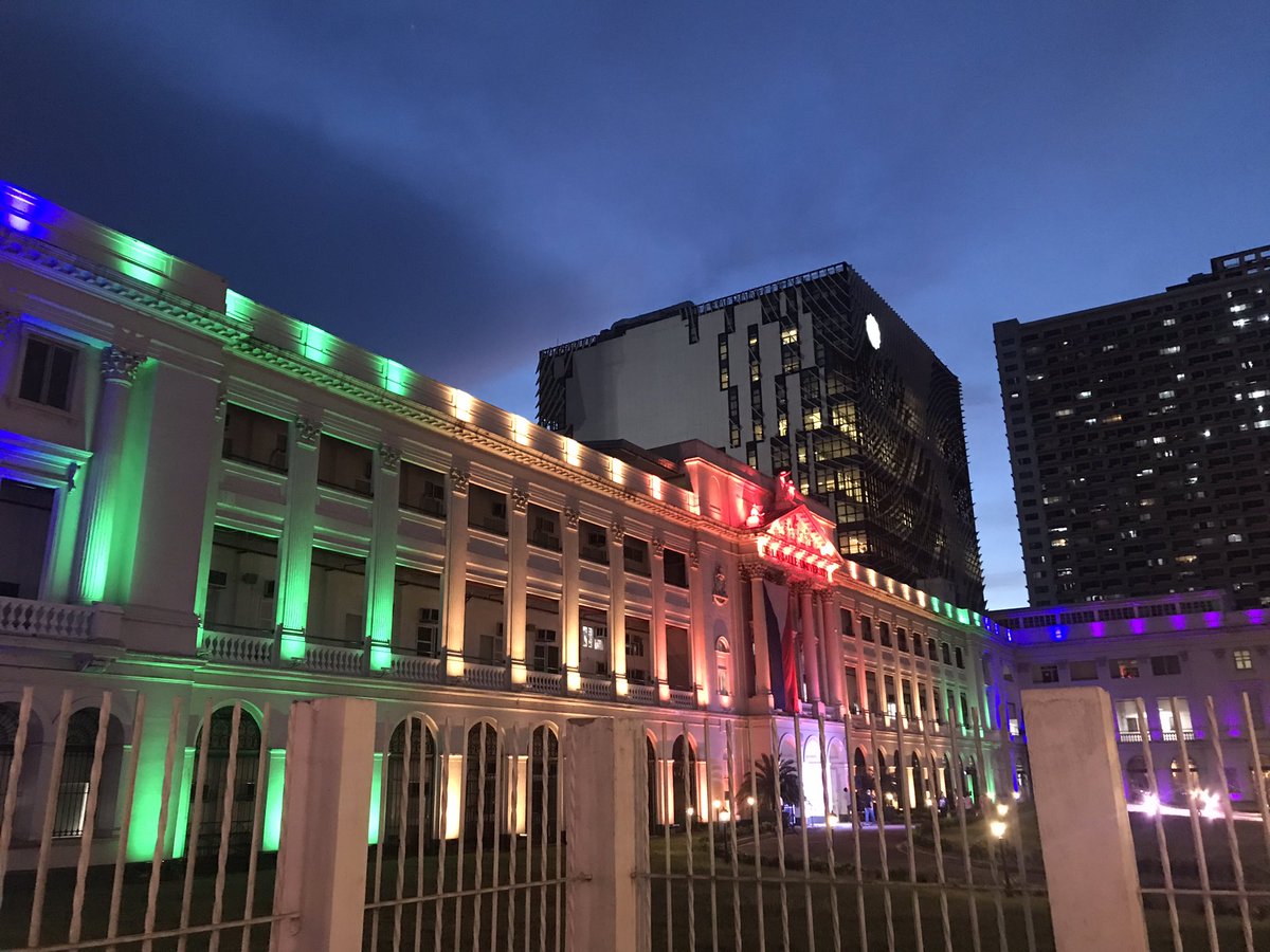 almost a year ago, we organized a pride march at this very spot as an external org, and we were met with fear and terror at the hands of the police.

but now we stand protected behind the gates of the DLSU facade, louder and prouder than ever. 

after the storm, comes a rainbow