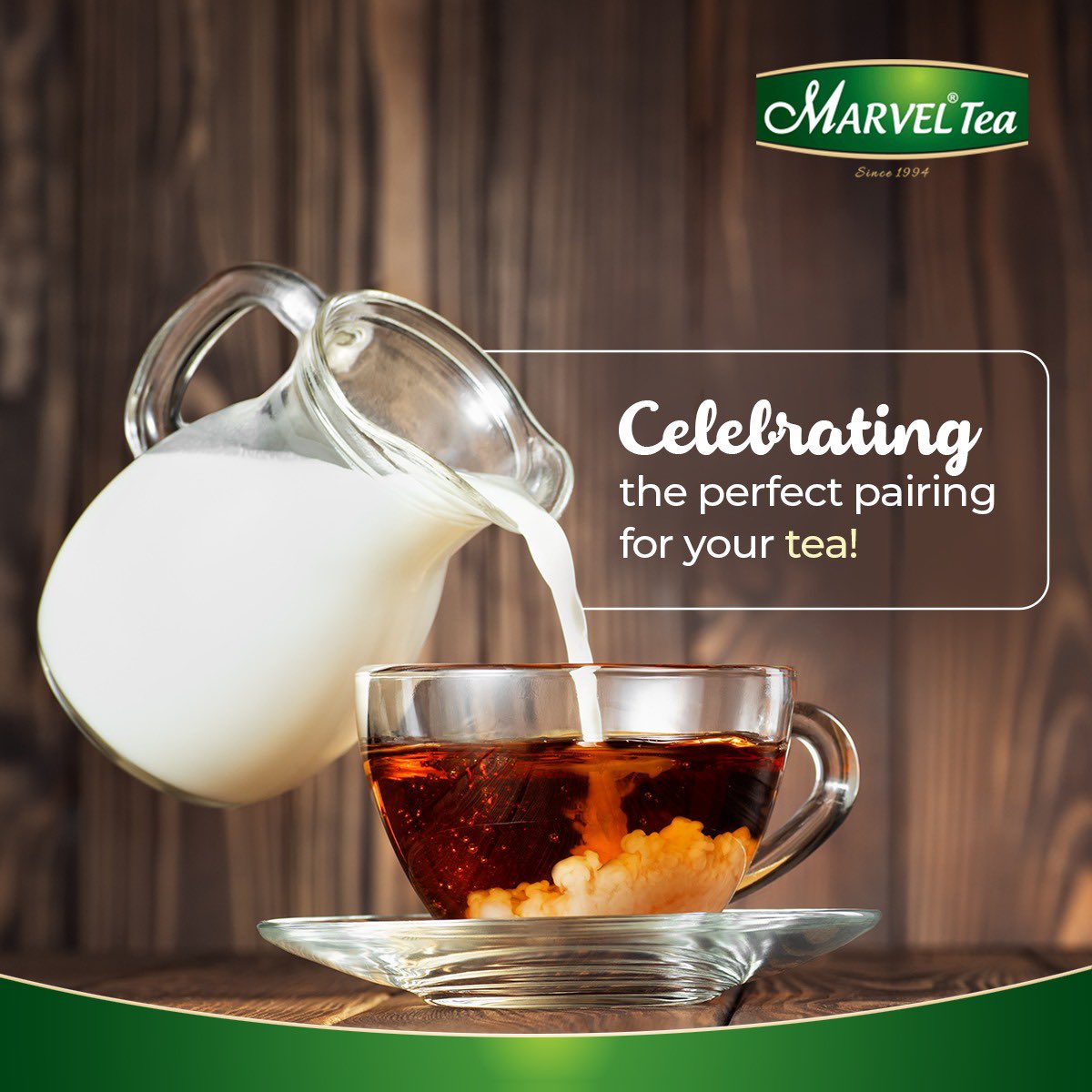 marvellimited's tweet photo. Add your World Milk Day celebration by adding milk to your beloved blend of tea.
#marveltea #worldmilkday #chai #tea https://t.co/Cx0q7tiVGE