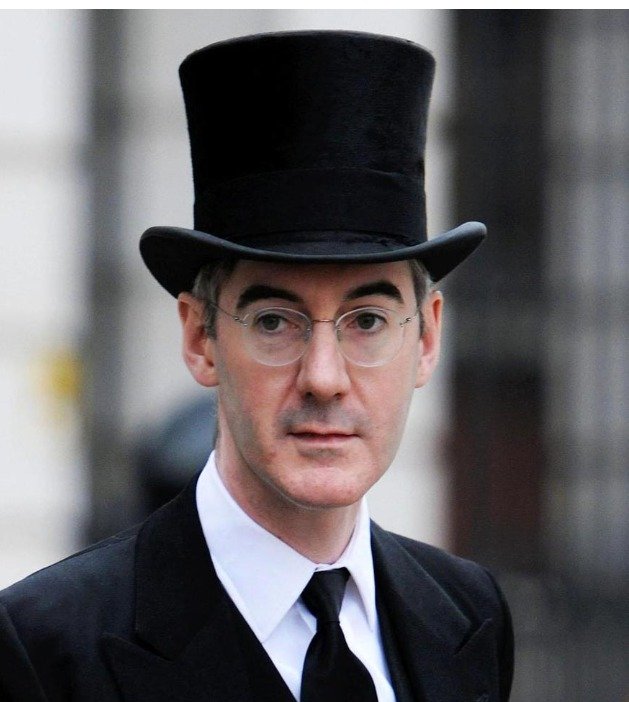 This individual @Jacob_Rees_Mogg says that he's a Christian. Your opinions?