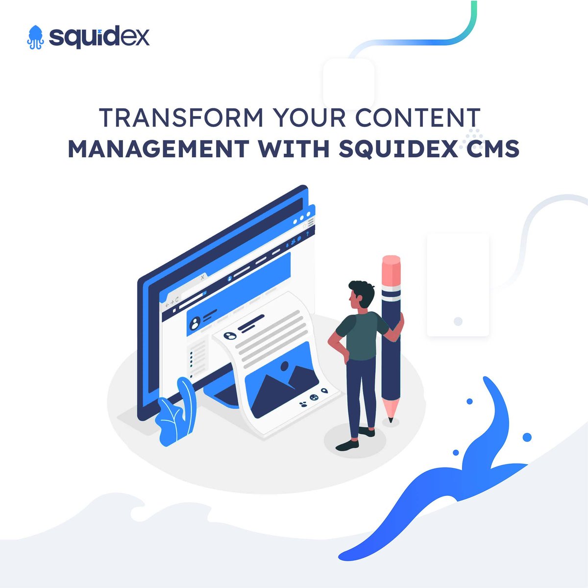squidexcms's tweet image. Level up your content management game with Squidex: the ultimate power tool for structured content, seamless integration, and streamlined workflows. 

Say goodbye to chaos and hello to content management made easy!

#Squidex #ContentManagement #StreamlineYourWorkflow #martech