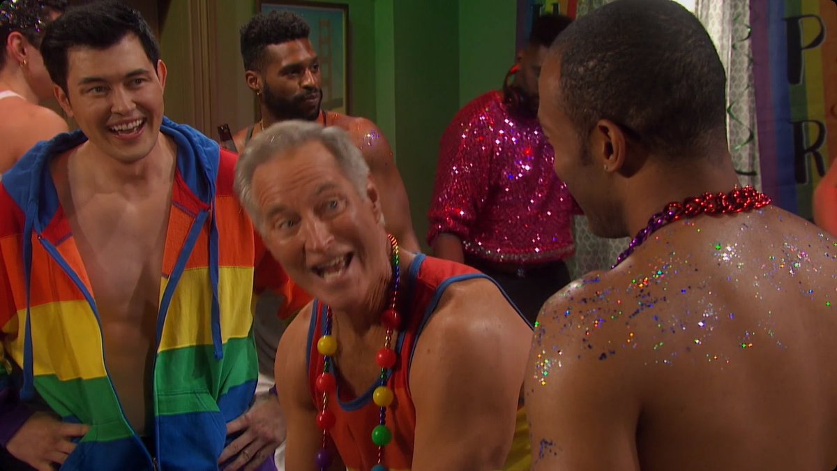 Happy Pride Month from the best of the best, the one and only, Grandpa John Black Pride King!  🏳️‍🌈🌈 #Days #Jarlena #BeyondSalem #Pride